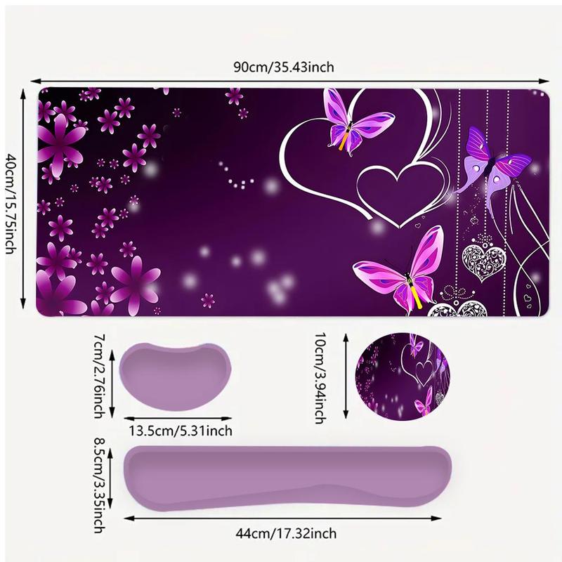 CIFBUY مجموعة لوحة ماوس فنية ت - مراجعة Tradescantia Purple وسعره