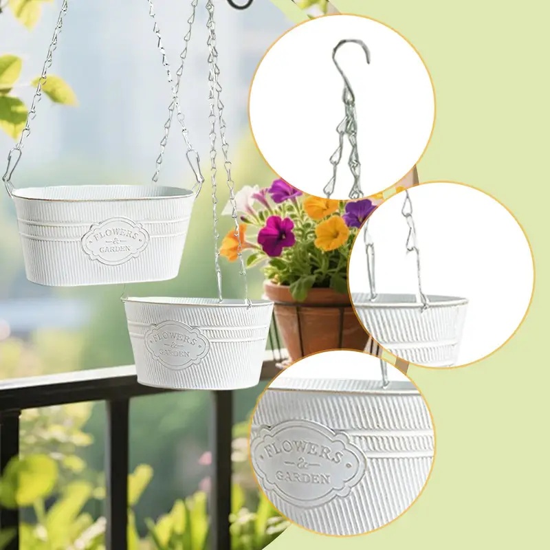 أحواض نباتات معلقة من الحديد ا - مراجعة Spider Plant Hanging وسعره