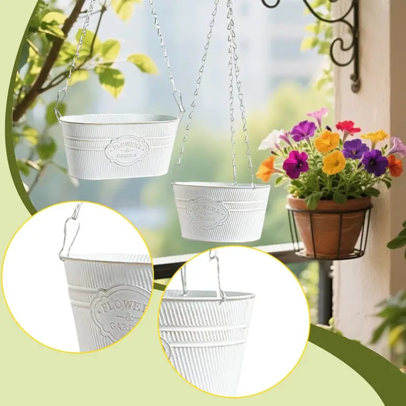 أحواض نباتات معلقة من الحديد ا - مراجعة Spider Plant Hanging وسعره